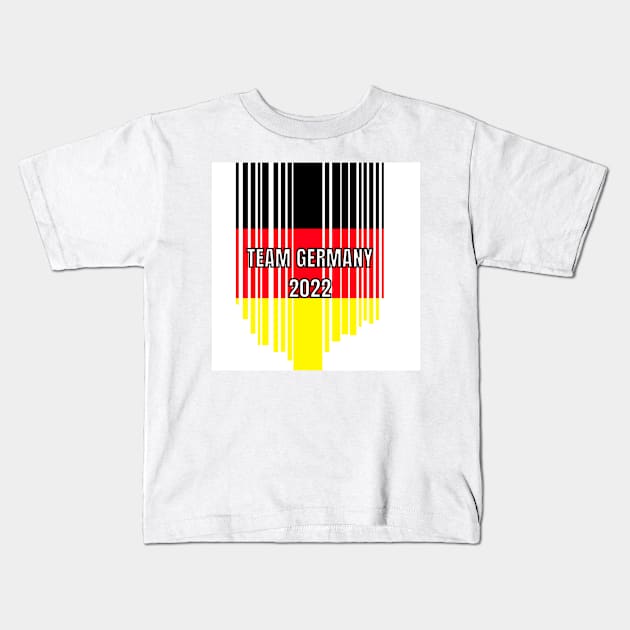 Team Germany 2022 Kids T-Shirt by Fanu2612